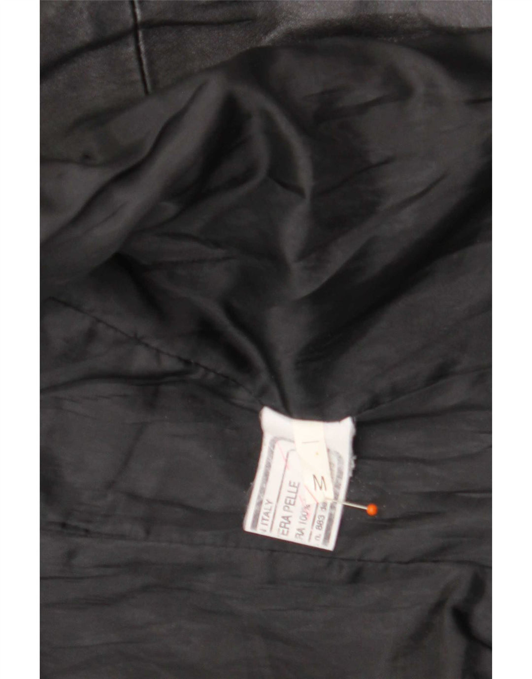 Jachetă de piele crop pentru femei Sasch UK 12 Medium Black