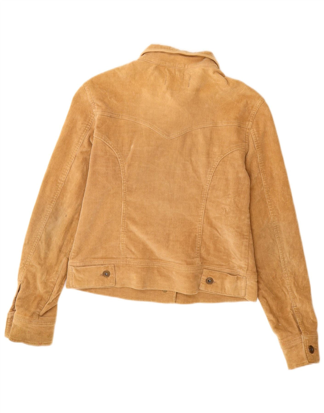 Jachetă din velur pentru femei A Wear UK 12 Medium Beige Bumbac