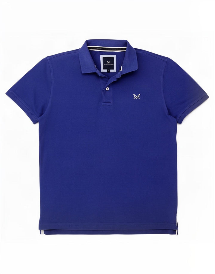 Crew Clothing Tricou polo pentru bărbați, mare, albastru, bumbac