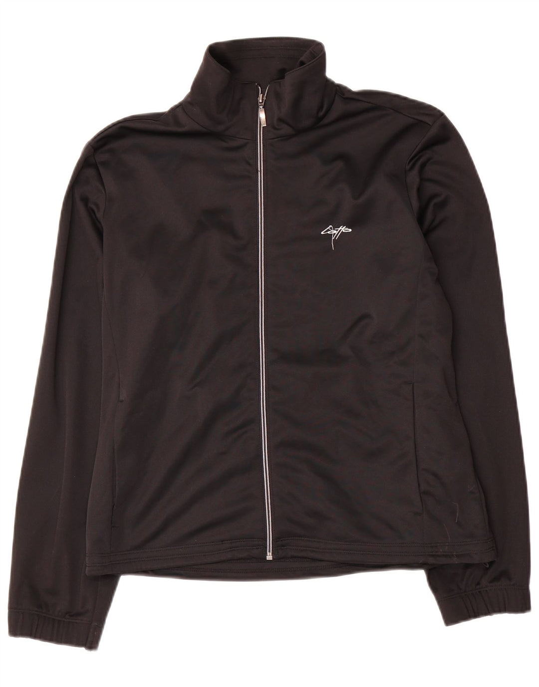 Jachetă Lotto pentru femei Crop Trening Top Jacket UK 14 Poliester mediu negru