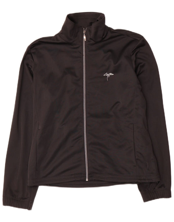Jachetă Lotto pentru femei Crop Trening Top Jacket UK 14 Poliester mediu negru