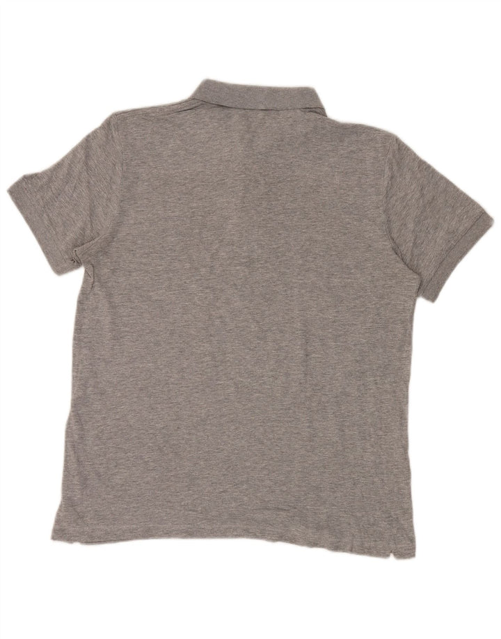 Tricou polo pentru bărbați French Connection, mare, gri, bumbac cu pete