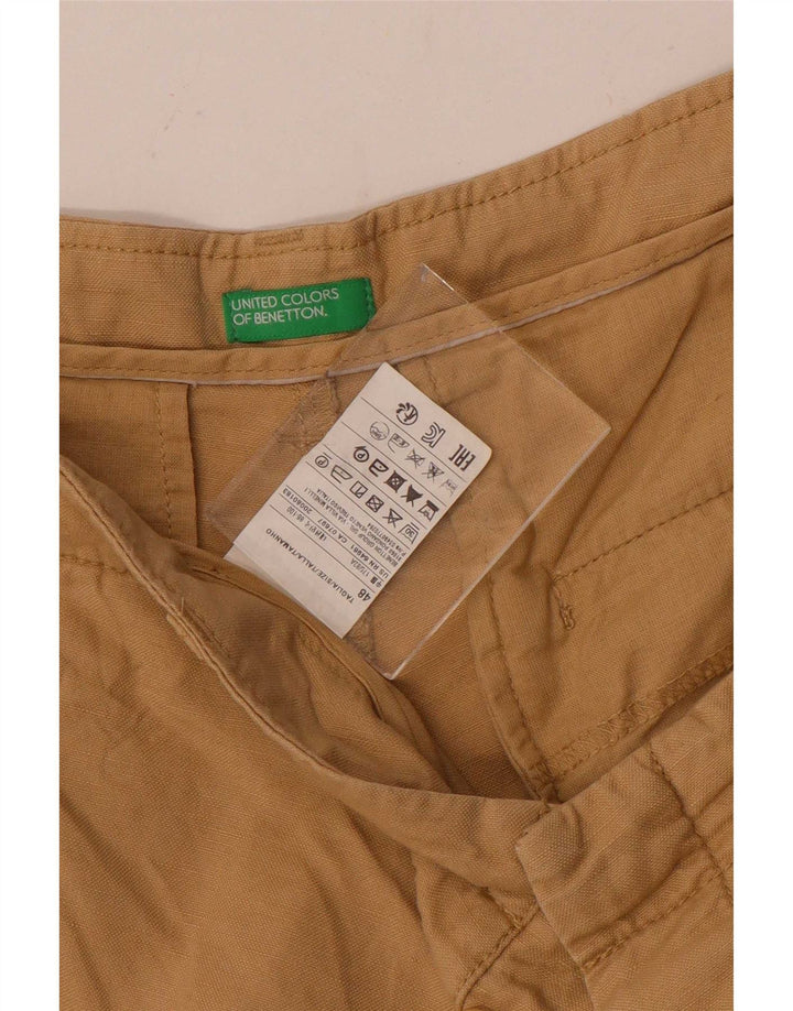 Pantaloni scurți chino pentru bărbați Benetton IT 48 Medium W34 Bej Bumbac