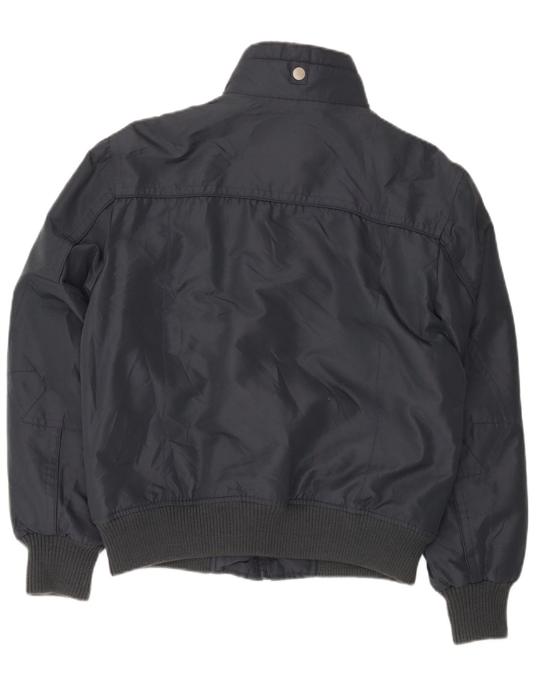 Bomber vintage pentru bărbați UK 38 Medium Gri Poliester
