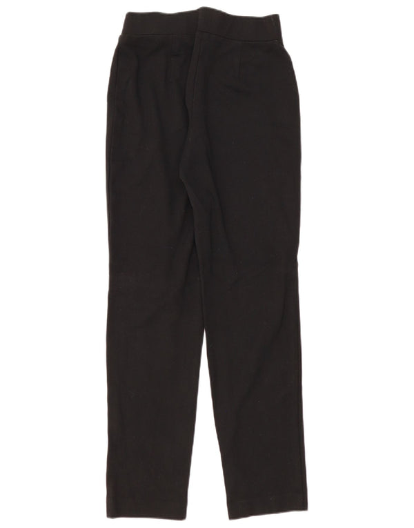 Pantaloni casual subțiri pentru femei Marks & Spencer UK 8 Small W26 L28 Negru