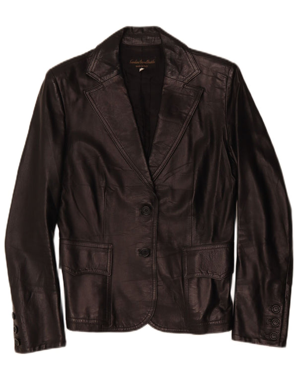 Loredana Baron D'autilio Jachetă Blazer Femei 2 Nasturi IT 44 Medium Negru