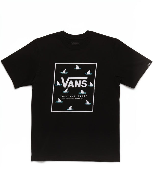 Tricou grafic Vans Boys Classic Fit Top 12-13 ani mare bumbac negru