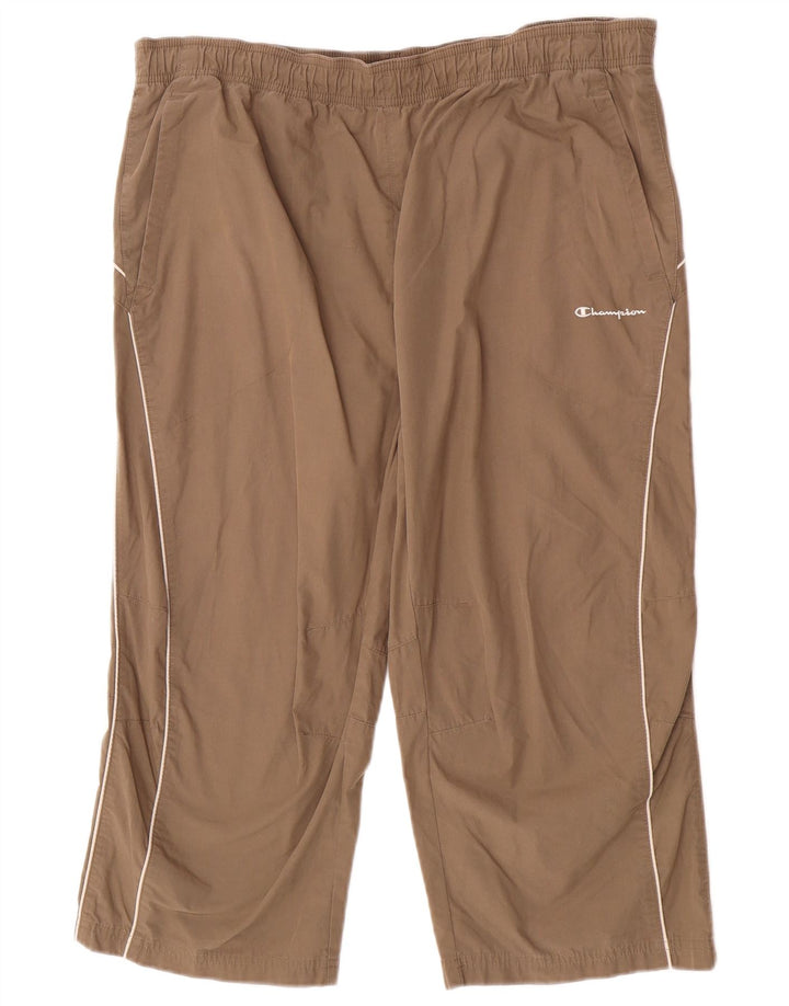 Pantaloni de trening Capri pentru femei Champion, 2XL, bumbac maro