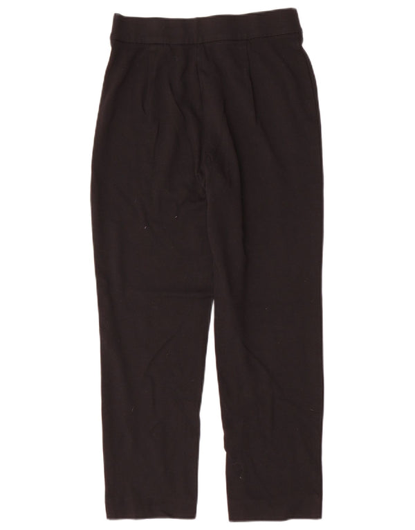Pantaloni tăiați drepti pentru femei Marks & Spencer UK 8 Small W26 L25 Black