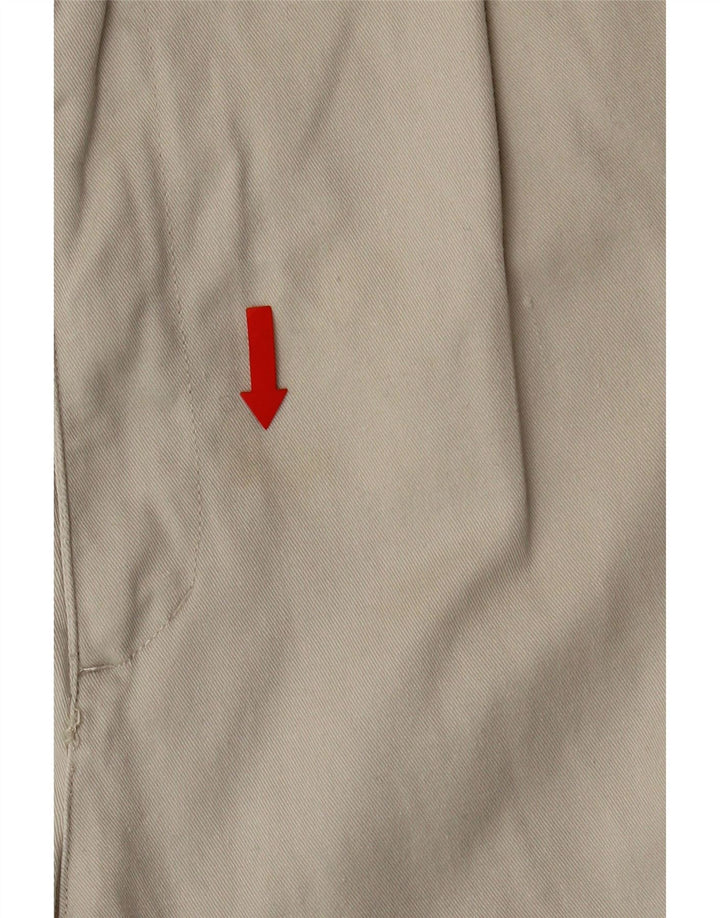 ST. BERNARD Mens Chino Shorts W38 XL Beige Cotton Vintage St. Bernard and Second-Hand St. Bernard from Messina Hembry 