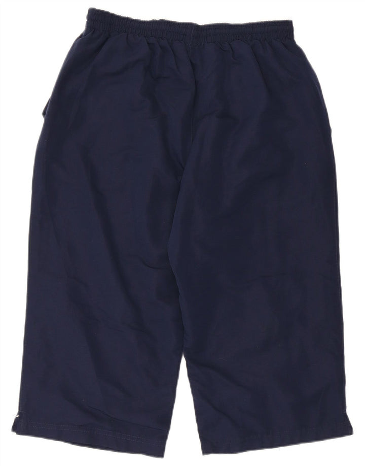 Pantaloni scurti sport Umbro pentru femei UK 12 Medium Bleumarin Poliester