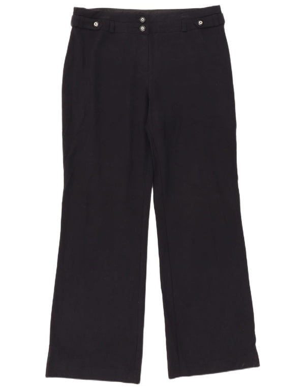 Pantaloni casual pentru femei Marks & Spencer UK 14 Large W33 L32 Bleumarin