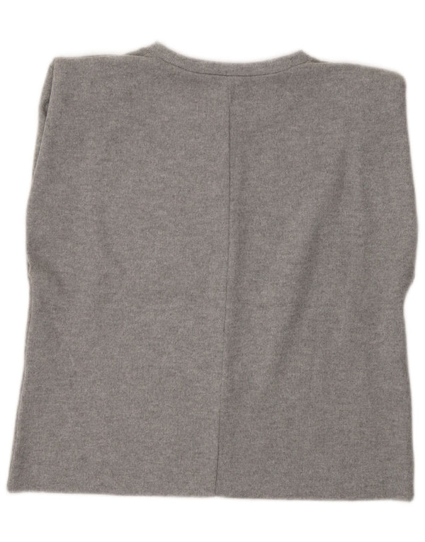 Vest Vest Top Femei Zara UK 14 Medium Gri Poliester