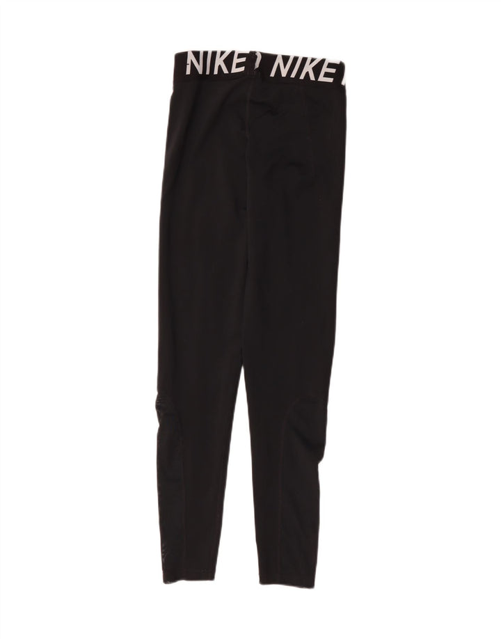 Leggings grafic Nike pentru femei UK 12 Poliester mediu negru