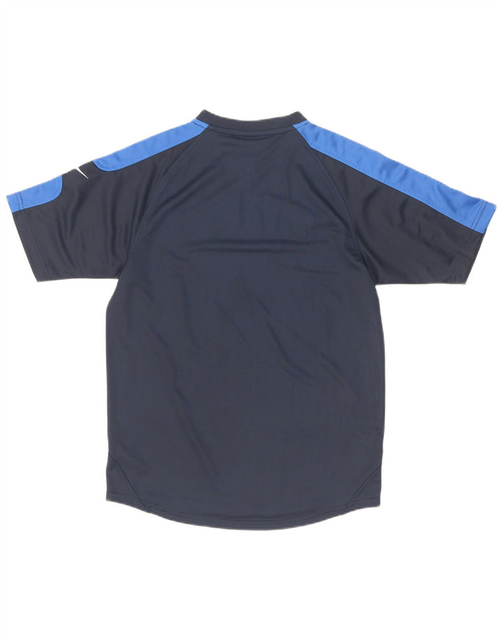 Tricou Nike pentru băieți Top 12-13 ani, mare, bleumarin, poliester color bloc