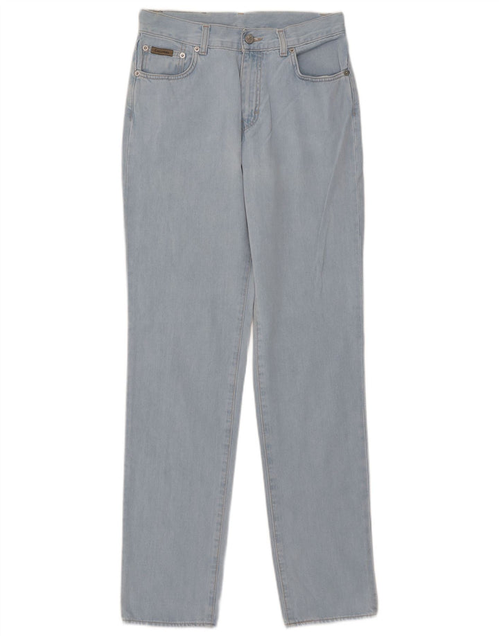 Blugi drepti pentru femei Calvin Klein W30 L32 Bumbac albastru