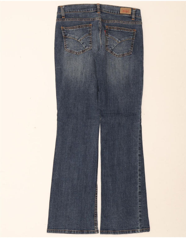 Blugi evazați pentru femei Levi's US 7 Medium W30 L31 Bumbac albastru