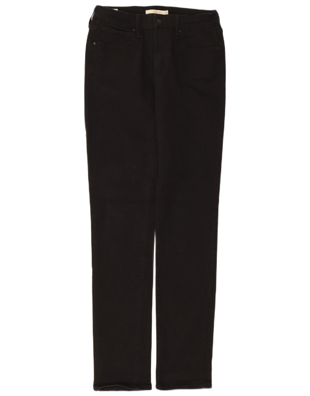 Blugi Levi's 710 Slim pentru femei W30 L34 bumbac negru