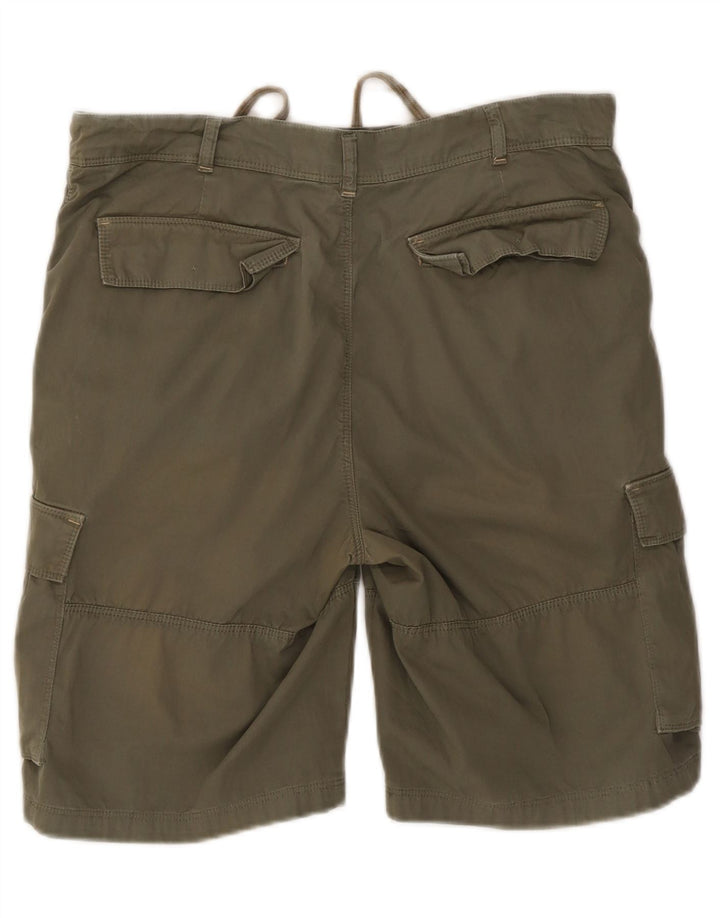 CHAMPION Mens Cargo Shorts Large W34  Khaki Cotton Vintage Champion and Second-Hand Champion from Messina Hembry 
