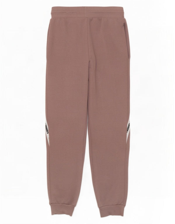 Pantaloni de trening cu grafic pentru femei Puma Pantaloni de jogging UK 10 Small Pink Colorblock