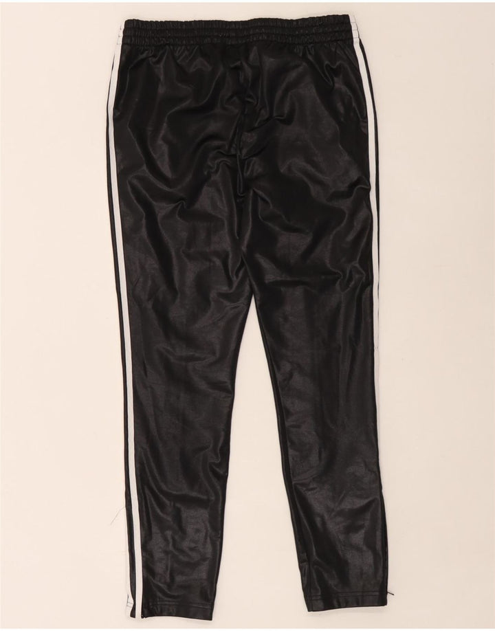 Pantaloni de trening Adidas pentru femei UK 12 Poliester mediu negru