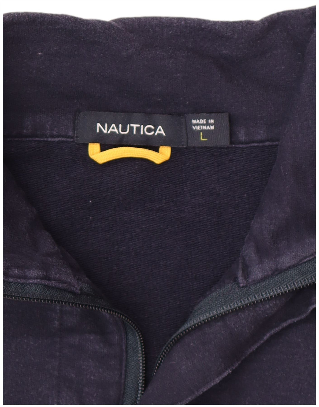 Pulover grafic pentru bărbați Nautica, mare, alb, bloc de culoare