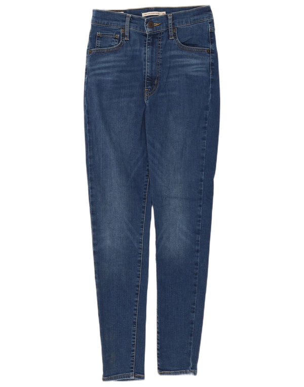 Blugi super skinny Mile High pentru femei LEVI'S L26 L28 Bumbac albastru