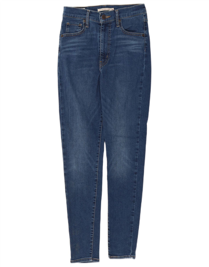 Blugi super skinny Mile High pentru femei LEVI'S L26 L28 Bumbac albastru