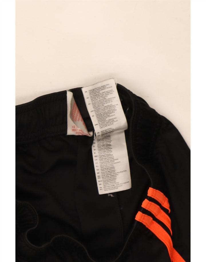 Pantaloni scurți sport adidas băieți 13-14 ani poliester negru