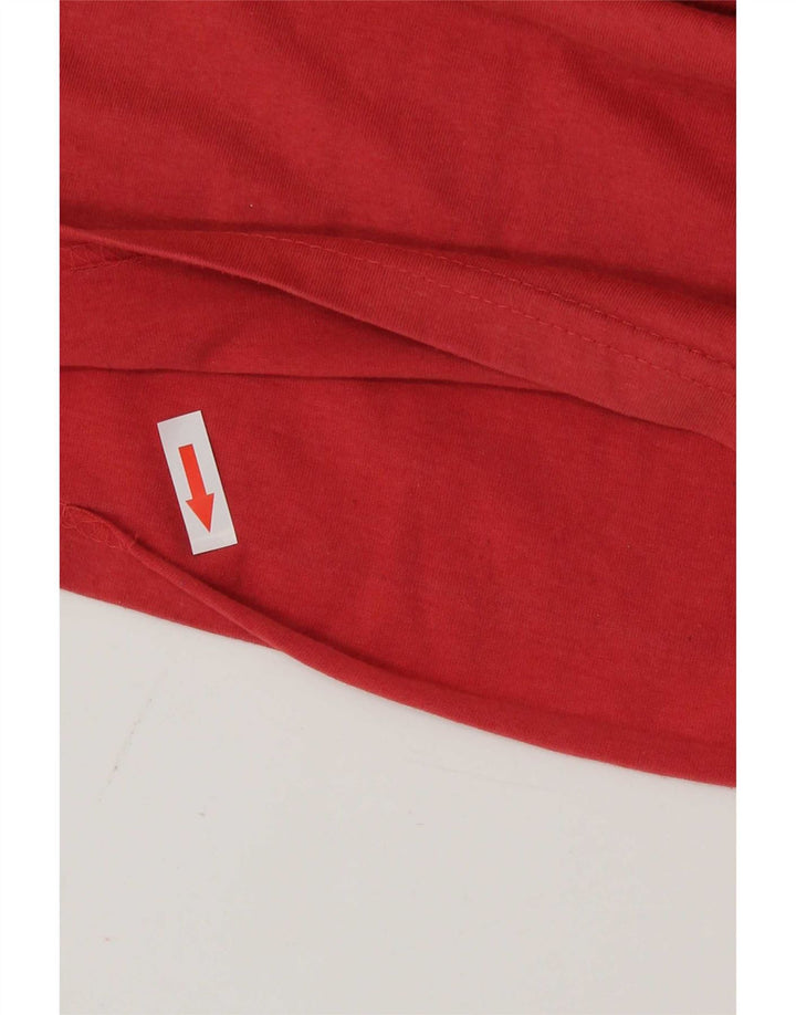 Tricou grafic pentru bărbați Mountain Warehouse Top mic bumbac roșu