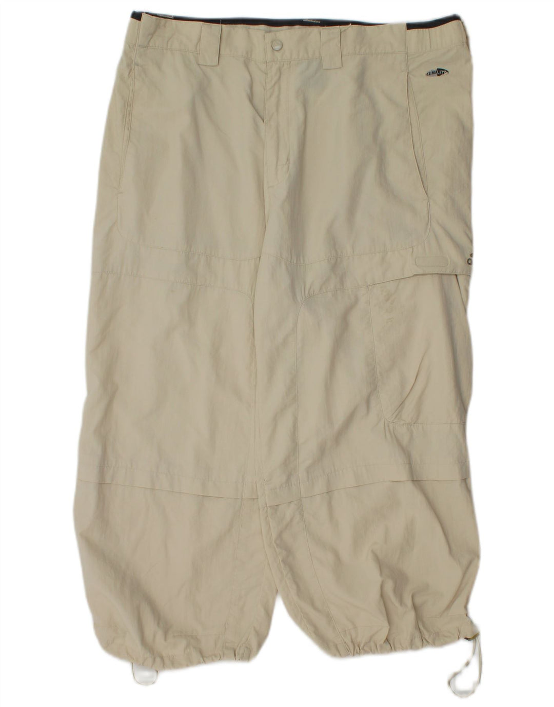 Pantaloni cargo adidas Climalite Capri pentru bărbați W36 L21 poliamidă bej