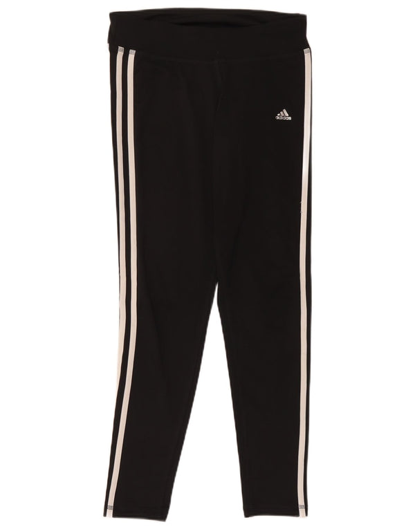Leggings pentru femei Adidas UK 8/10 Poliester negru mic