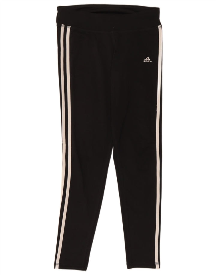 Leggings pentru femei Adidas UK 8/10 Poliester negru mic