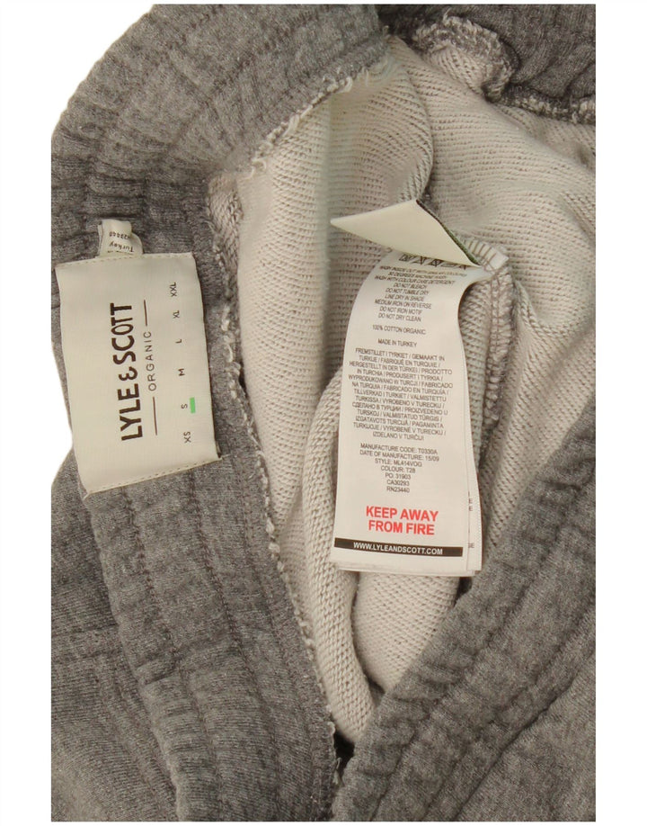 Pantaloni scurti sport pentru bărbați LYLE & SCOTT, bumbac gri mic