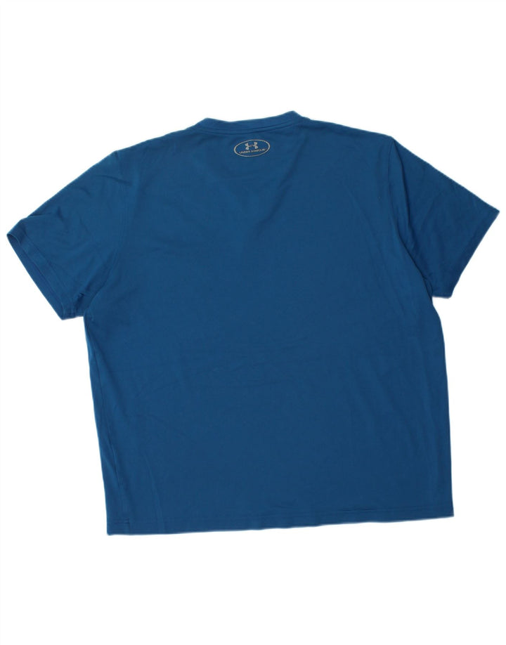 Tricou Under Armour pentru bărbați Heat Gear Top Medium Blue