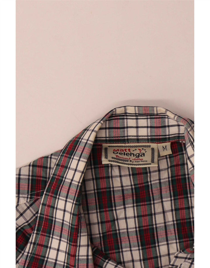 Bluză cămașă cu mânecă scurtă pentru femei Matt Delehga UK 12 Medium Multicolor
