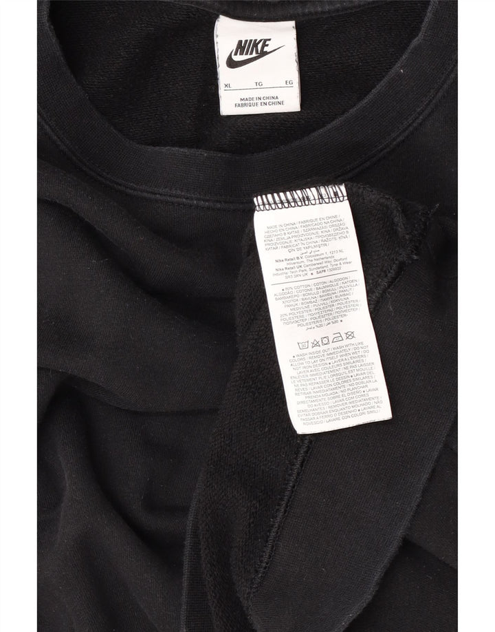 Pulover Nike pentru bărbați, XL, bumbac negru