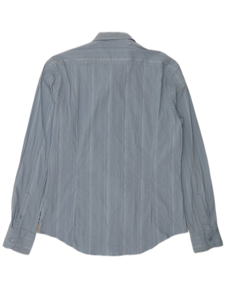 Cămașă pentru bărbați TED BAKER Mărimea 6 2XL Bumbac cu dungi albastre