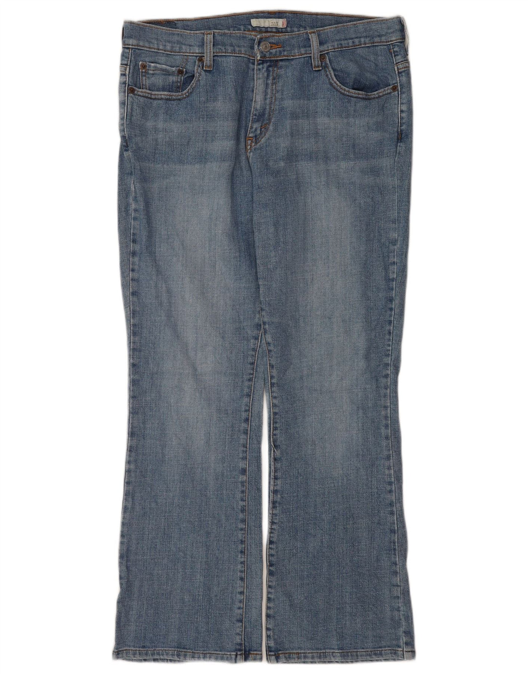 Blugi Levi's pentru femei 515 Bootcut US 12 Large W32 L30 Blue Bumbac