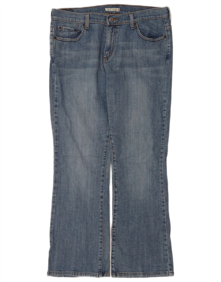 Blugi Levi's pentru femei 515 Bootcut US 12 Large W32 L30 Blue Bumbac