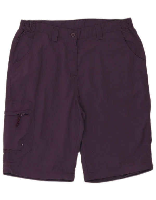 Pantaloni scurti cargo pentru femei Mountain Warehouse UK 12 Medium W32 Violet