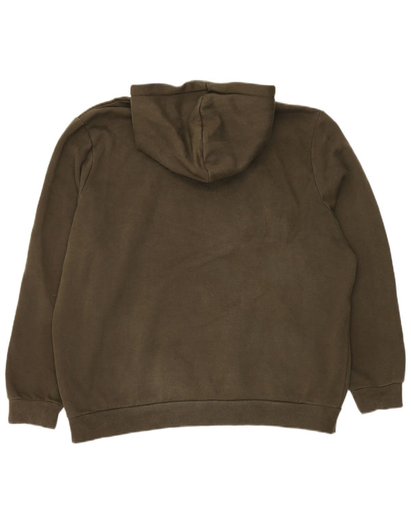 Puma Graphic Hoodie Jumper XL Kaki Bumbac pentru bărbați