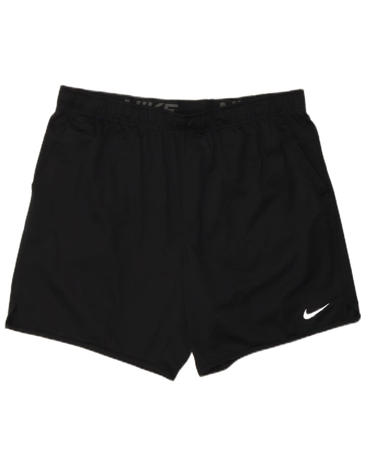 Pantaloni scurți sport Nike Dri Fit pentru bărbați XL, poliester negru
