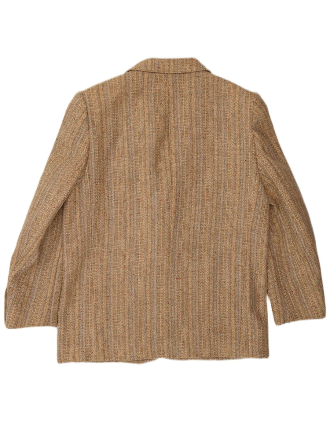 Sacou FENDI pentru femei cu 2 nasturi IT 44 Medium Bej cu dungi Clasic