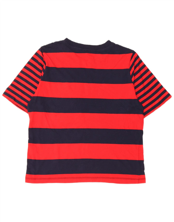 BENETTON Tricou Bărbați Top Mediu Bleumarin, Bumbac cu dungi