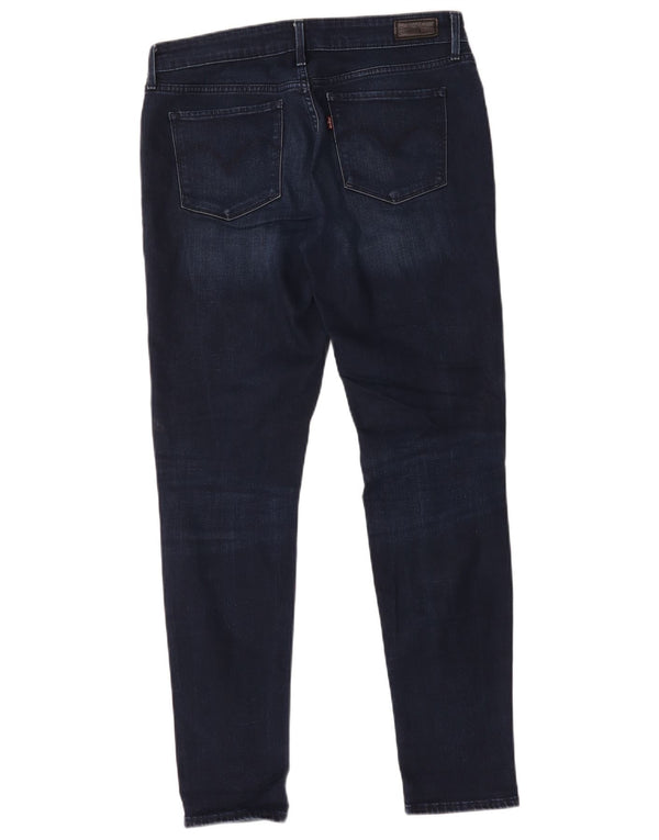 Blugi skinny pentru femei Levi's W29 L32 bumbac bleumarin