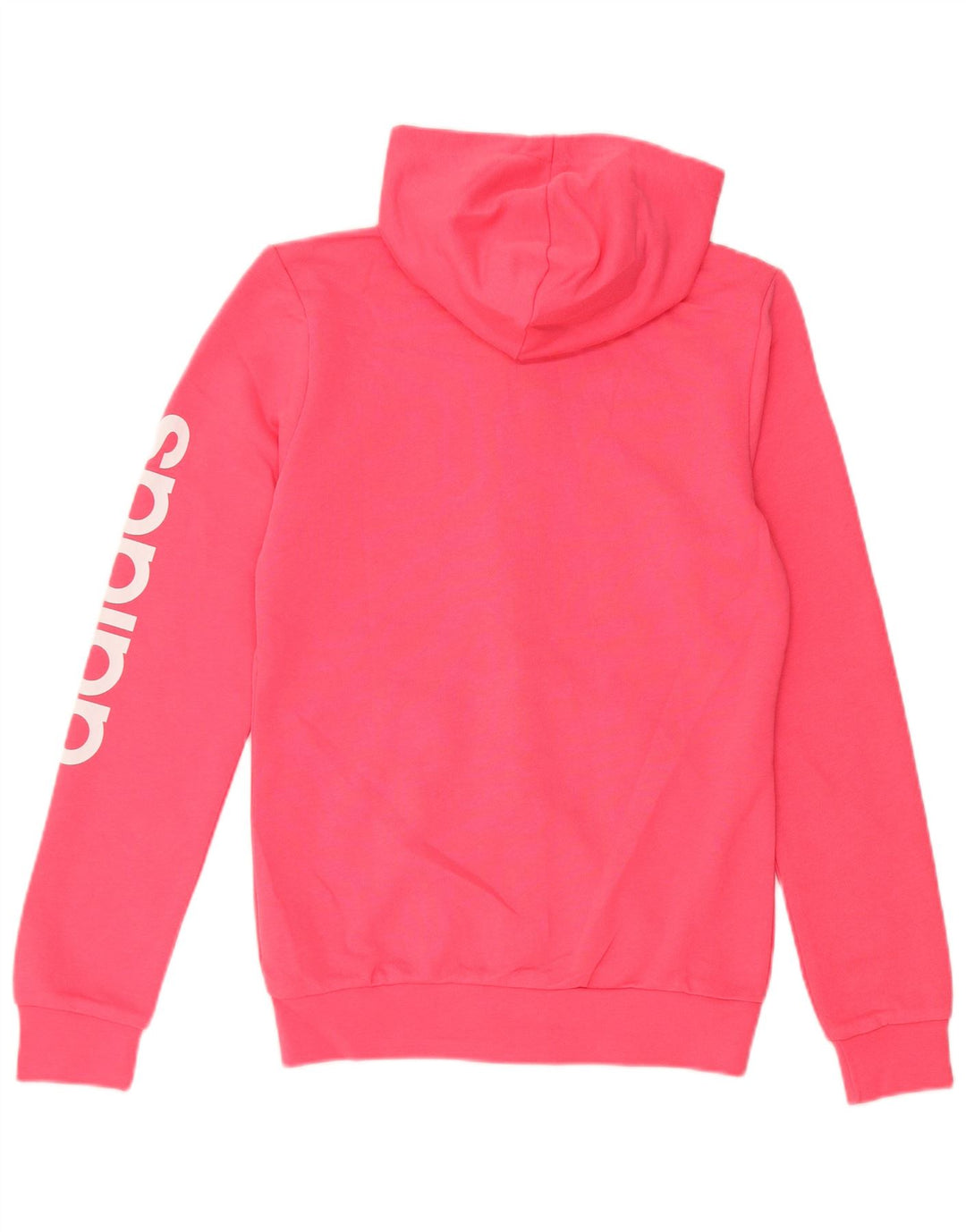 Pulover pentru fete ADIDAS Graphic Zip Hoodie 13-14 ani, bumbac roz