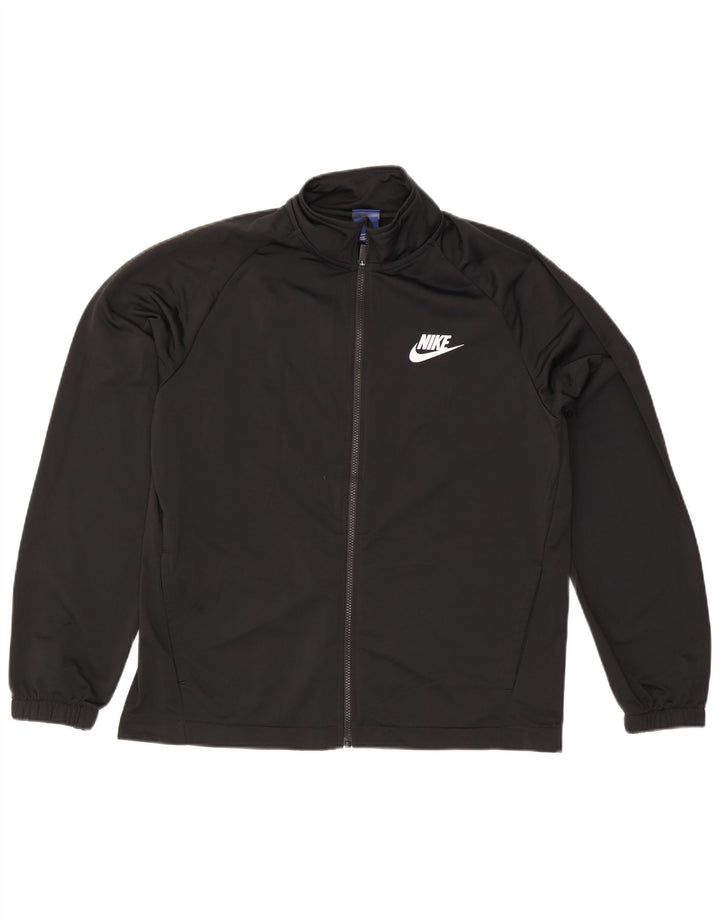 Jachetă de trening pentru bărbați Nike, mare, negru, poliester