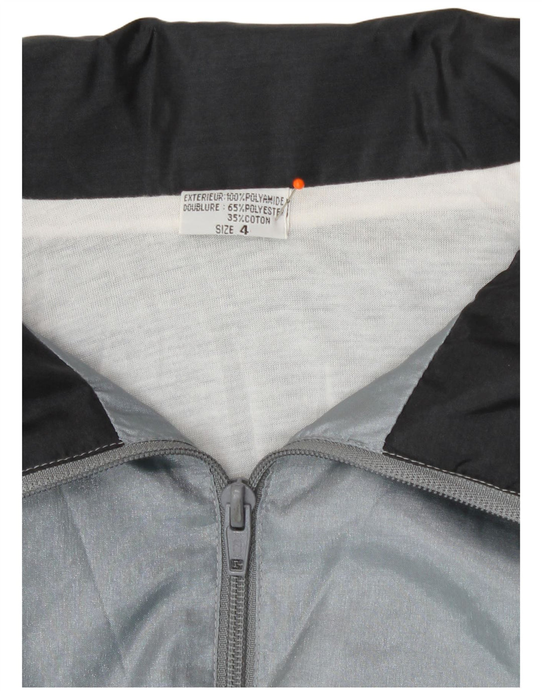 Trening pentru bărbați Vintage Top Jachetă XL Poliamidă geometrică gri