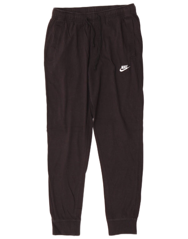 Pantaloni de trening pentru bărbați NIKE Pantaloni de jogging, bumbac mediu negru